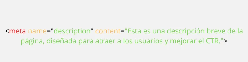 escribe meta descripciones que atraen clics